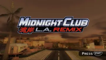 Midnight Club - L.A Remix (EU) screen shot title